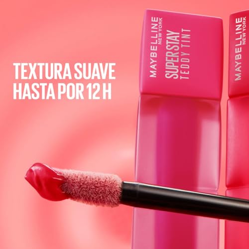 Tinta de Labios Superstay, Teddy Tint de Maybelline New York, Wild at Hearth