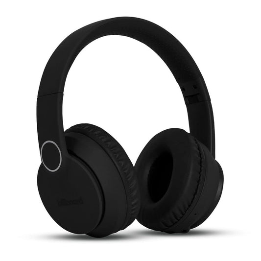Billboard Audífonos Inalámbricos Soul Track On Ear | Cancelación De Ruido Ambiental | Batería De hasta 5 Horas Duración Función Auxiliar con Cable 3.5. mm | Micrófono, Modelo 2025 (Negro)