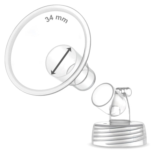 Bomba de Dos Piezas Maymom 34 mm Boca Ancha para Bombas Spectra S1/S2