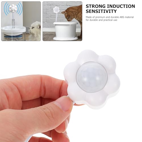 BESPORTBLESensor de fuente para gatos, sensor de movimiento de parada y arranque automático de fuente de agua para gatos - Sensor de fuente de agua universal para mascotas