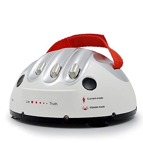 JULAN - Detector de mentiras micro eléctrico impactante, juego de novedad complicado e interesante prueba de polígrafo juego de verdad o desafío para consolas de analizador de fiestas, regalos