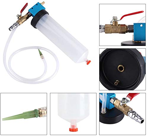 Herramienta de Reemplazo del Cambio de Aceite del Líquido de Frenos del Automóvil Automático Bomba de Embrague Hidráulica Automotriz Purgador de Aceite Kit de Drenaje de Intercambio Vacío Conjunto