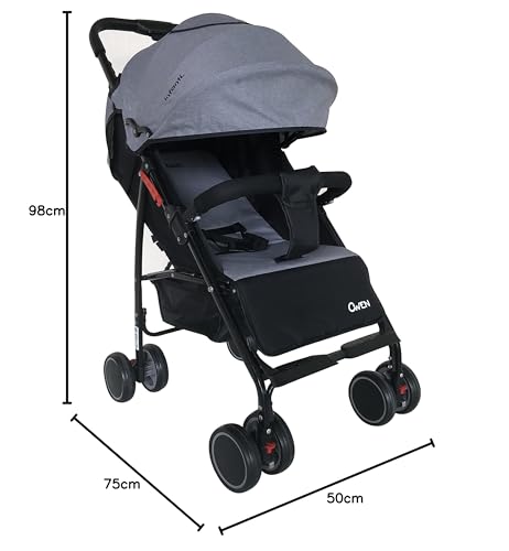 Infanti Carriola, Modelo YDLO4, color negro-gris