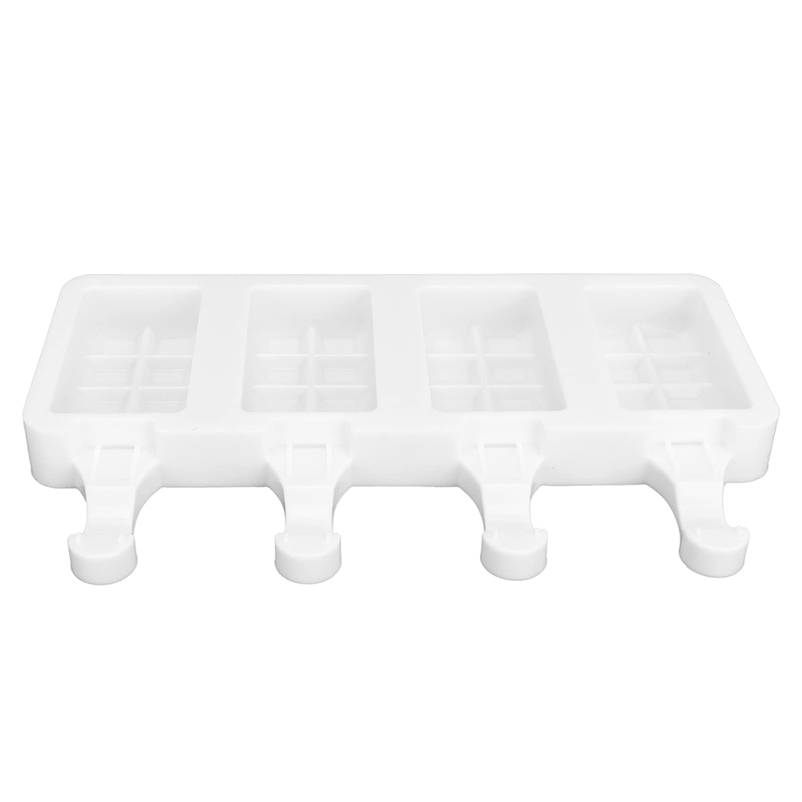 Máquina para Barras de Hielo Qcwwy en Silicona Ecológica, 4 Cavidades, Novedosa para Chocolate, Dulces y Pasteles