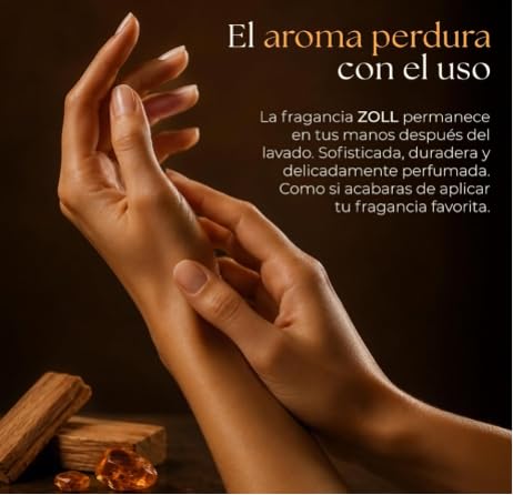Zoll, Jab?n L?quido para Manos con Aroma Tipo Perfume