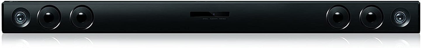 LG Barra de Sonido sk1d 40w, 2.1 Dolby Digital, Bluetooth 4.0, Optico(1), aux(1), Color Negro