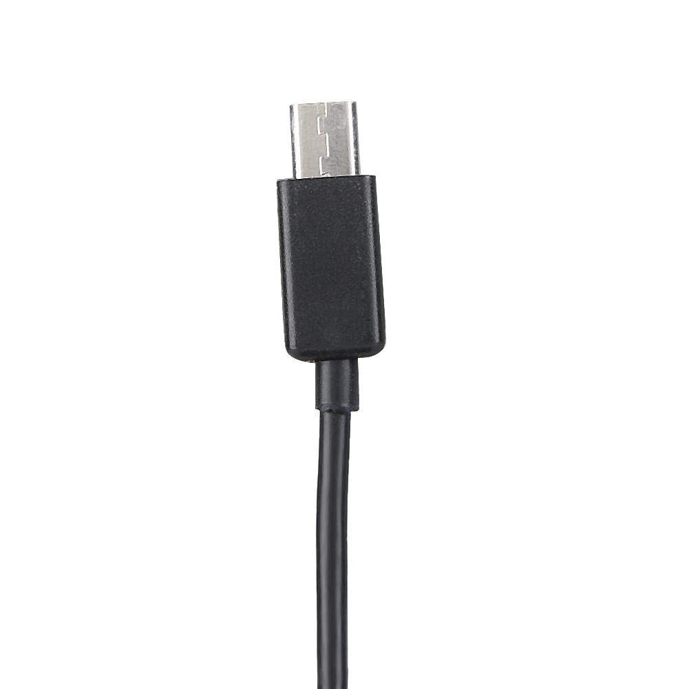 Dioche Adaptador USB HUB con alimentación, Micro USB HUB OTG Cargador de energía Cable Host Cable Lector Tarjetas Convertidor Adaptador para TV Stick