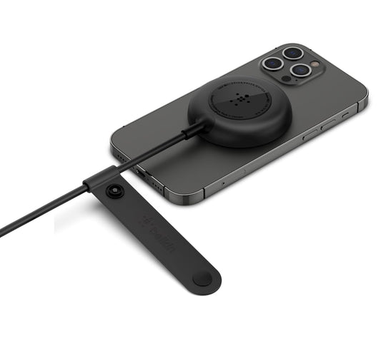 Belkin WIA005btBK BOOST CHARGE Base de Carga Magnética Portátil de 7.5W, Negro
