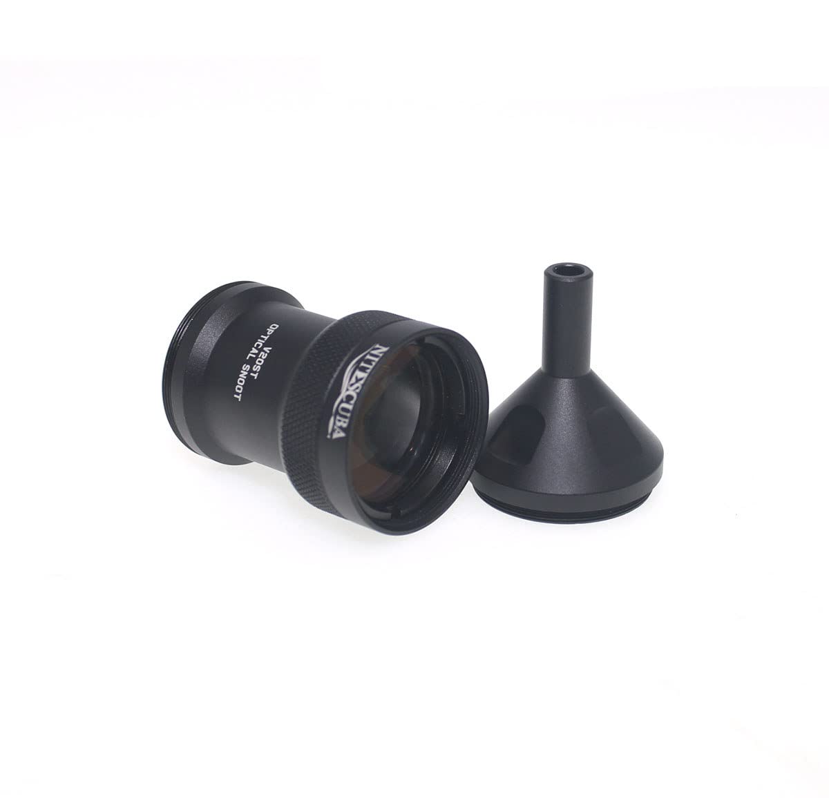 NiteScuba V20ST - Sistema óptico para fotografía macro subacuática condensa la luz paralela a una luz concentrada