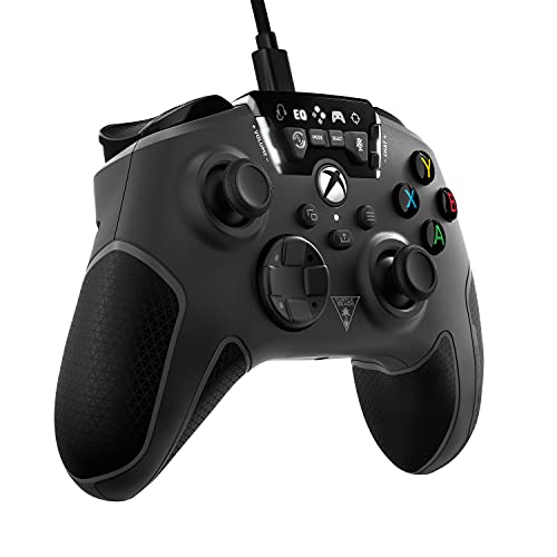 Control Alámbrico Turtle Beach Recon Negro para Xbox Series X, Xbox Series S, Xbox One y Windows 10