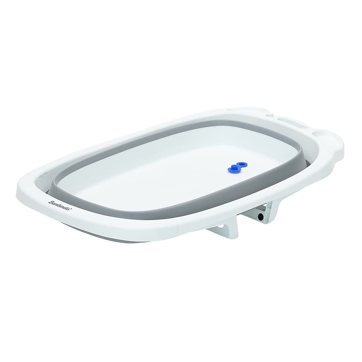 BAMBINETO Bañera plegable para bebé con cojín antideslizante MEDIANA