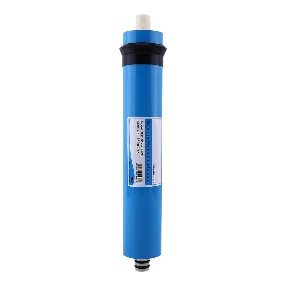 Zyyini Membrana de ósmosis inversa, soluciones de membrana RO Membrana Filtro de agua Reemplazo compatible universal Elementos del RO Filtro de agua Purificador