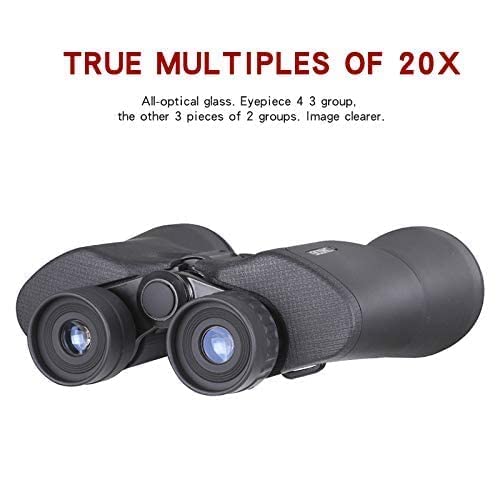 Prismáticos Binoculares SCOKC 20x50 BAK4 Compacto HD Impermeable para Adultos Observación de Aves y Viajes