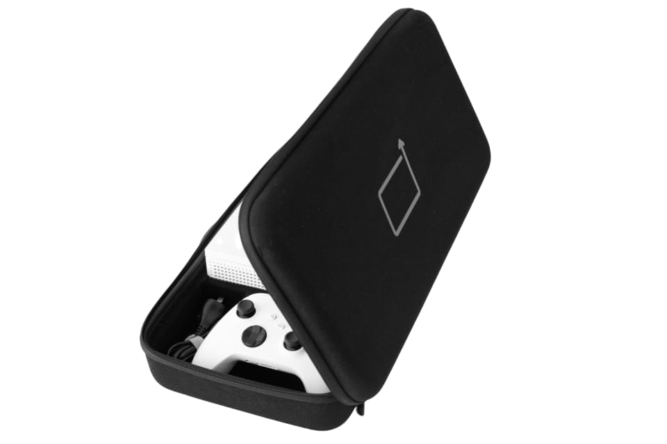 UPspec Gaming xScreen Case - Designed for Xbox - Holds the xScreen while attached to the Xbox Series S, plus an Xbox controller, the Xbox USB cable and power cable (not included)