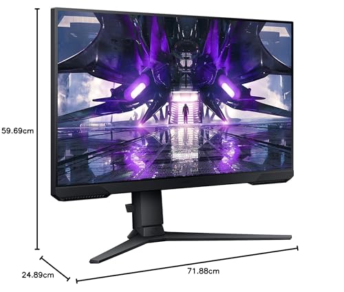 Monitor para Juegos Samsung Odyssey G32A 32 Pulgadas FHD 165 Hz con Modo Protector de Ojos y Altura Ajustable