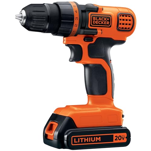 Black & decker LDX120 - Taladro inalámbrico/destornillador