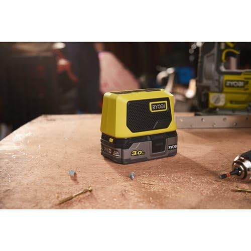 Altavoz Cargador RYOBI Bluetooth One+ 18V 5W sin Batería