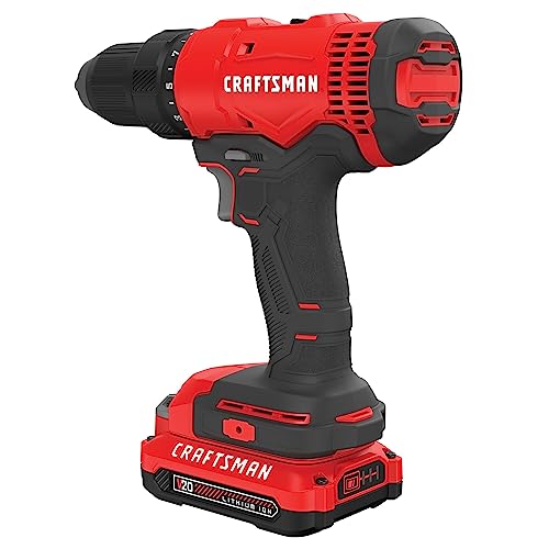 CRAFTSMAN V20* Kit de taladro/destornillador inalámbrico (CMCD701C2)