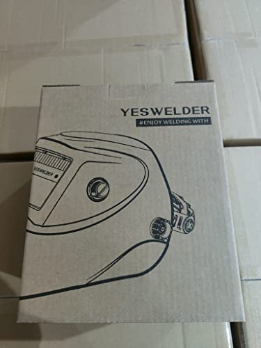 Casco de Soldadura YESWELDER Color Real con Visión Lateral y Oscurecimiento Automático