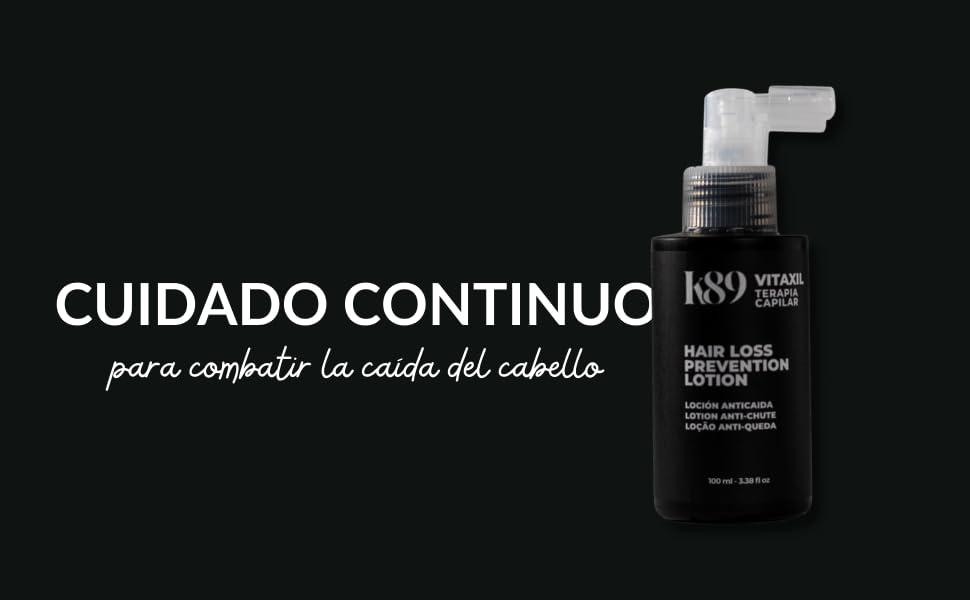 Shampoo Anticaída K89 Hair Expert Vitaxil Prevention para Revitalizar el Crecimiento