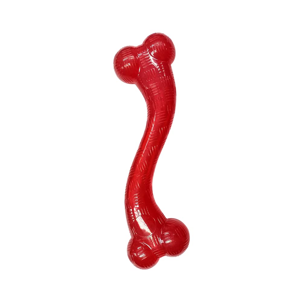 Juguete para Perro Fancy Pets Xtreme Rojo en Forma de Hueso Largo