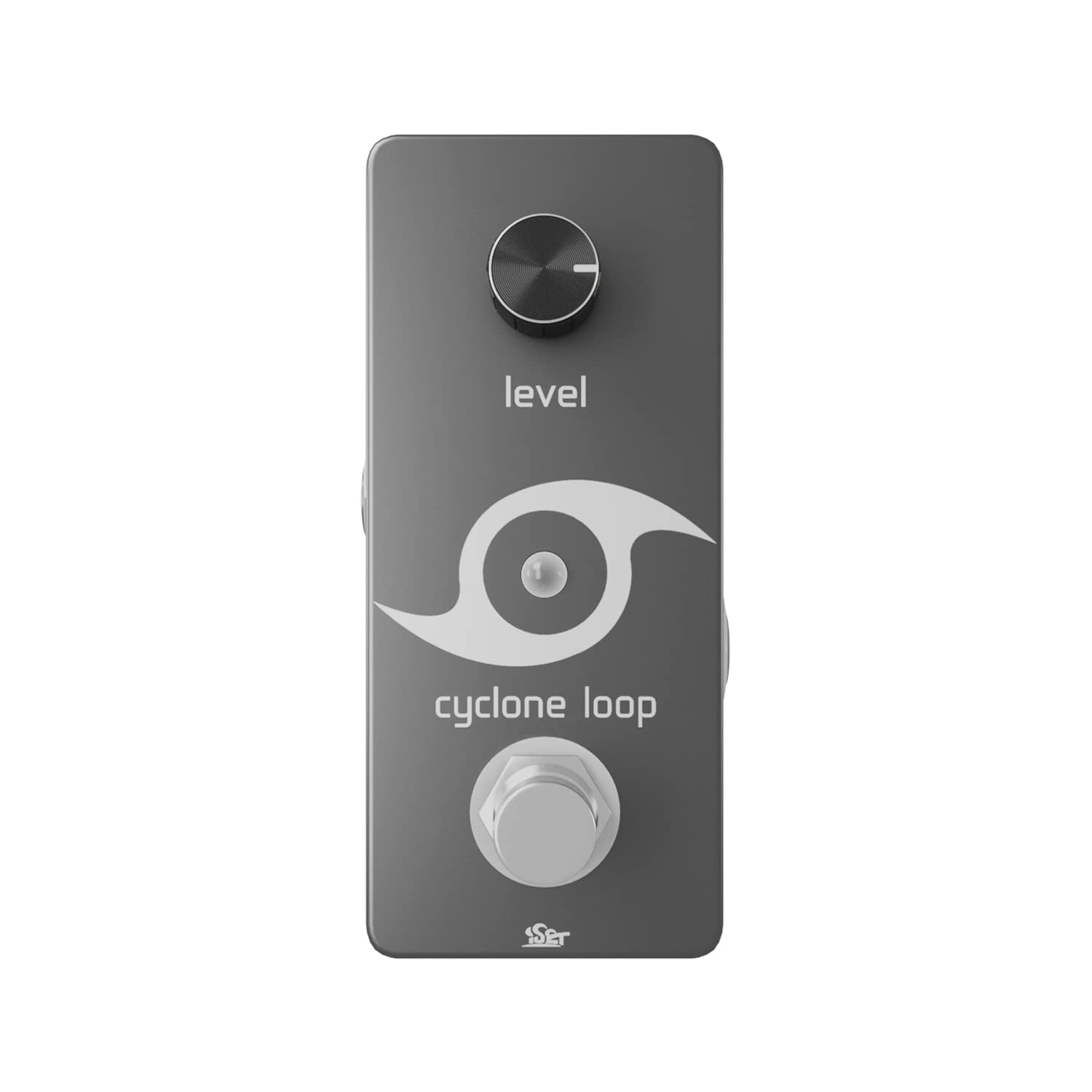 ISET Looper Effects Pedal Ciclón Bucle para Guitarra con Overdubs ilimitados y True Bypass