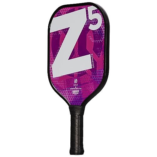 Pala de Pickleball ONIX Graphite Mod Z5 Grafito Fibra de Carbono con Agarre Cómodo