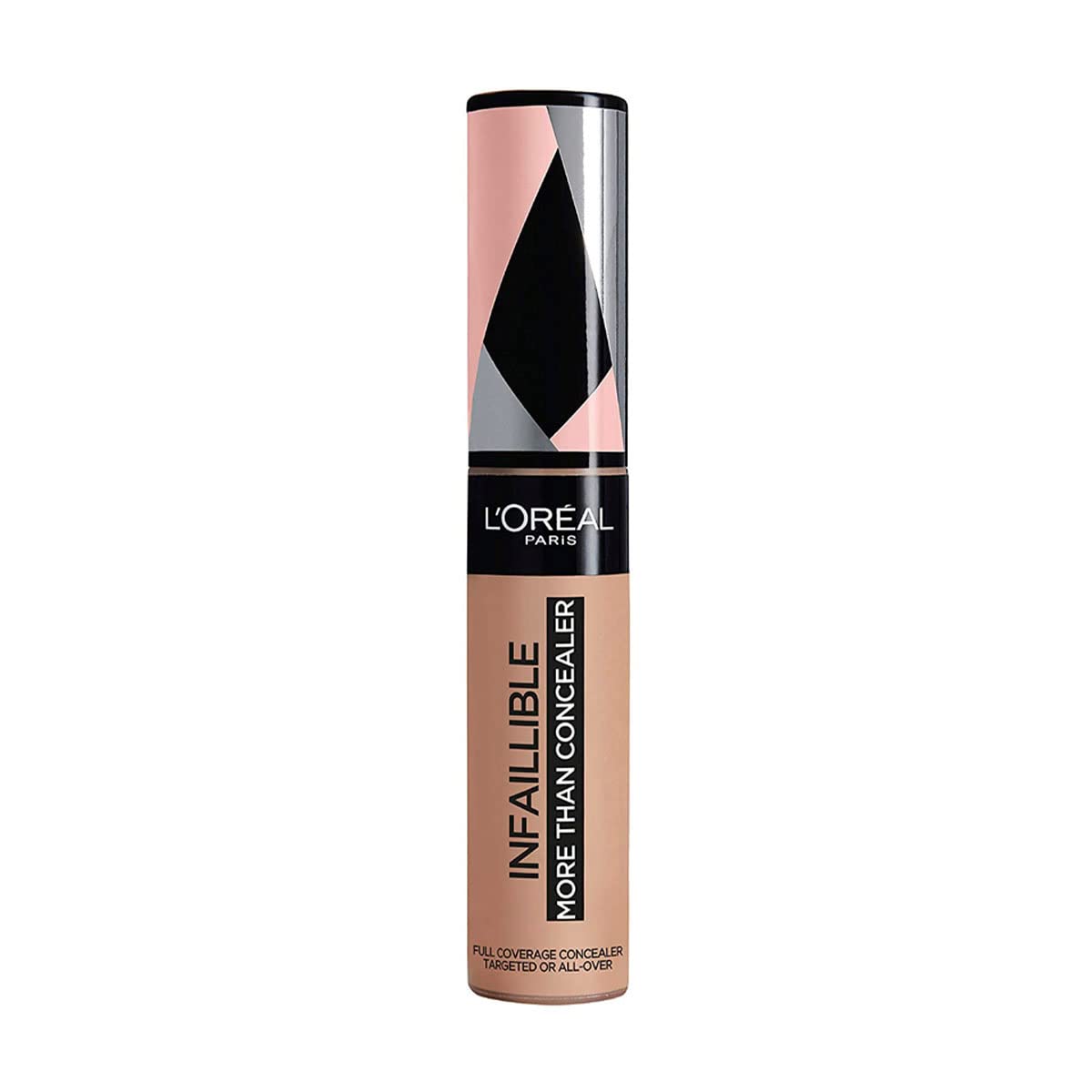 L´Oréal Paris, Corrector liquído de larga duración 24h, Infallible More than concealer,Tono 329 Cashew, 14.4ml + L´Oréal Paris, Base de maquillaje líquida de larga duración, 30ml
