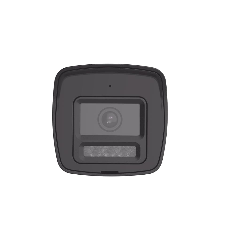 Hikvision Bala TURBOHD 2 Megapixel (1080p) / Lente 2.8 mm / 30 MTS IR EXIR + 20 MTS Luz Blanca/Micrófono y Bocina Integrado/Exterior IP67 / Metal/dWDR