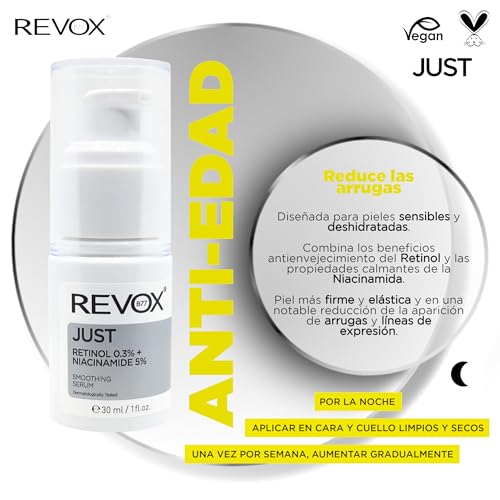REVOX B77 JUST RETINOL 0.3% + NIACINAMIDA 5% SUAVIZANTE 30ML
