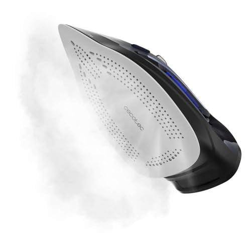 Cecotec Plancha horizontal IronHero 3200 Vital con 3200 W, tecnología Power Steam, golpe extra de vapor 270 g/min, suela Turbo Slide, sistema antigoteo, Cyclo Clean, filtro antical, apagado automático