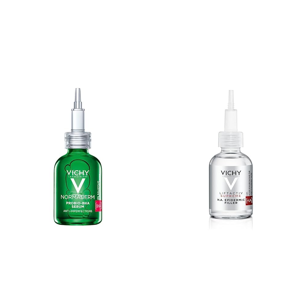 Serum PROBIO-BHA Anti-Imperfecciones Vichy Normaderm 30 ml + Ha epidermic filler: serum anti arrugas de acido hialuronico