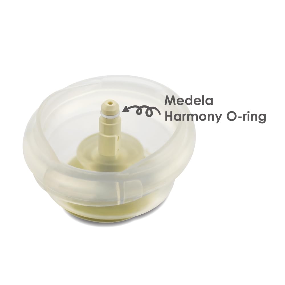 Maymom 8 juntas tóricas (O-rings) y 4 membranas compatibles con extractor manual Medela Harmony