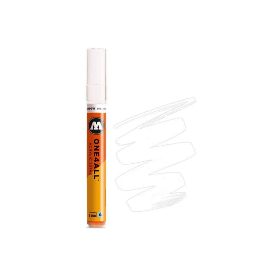 Marcador Acrílico Molotow ONE4ALL Blanco Signal White 4 mm