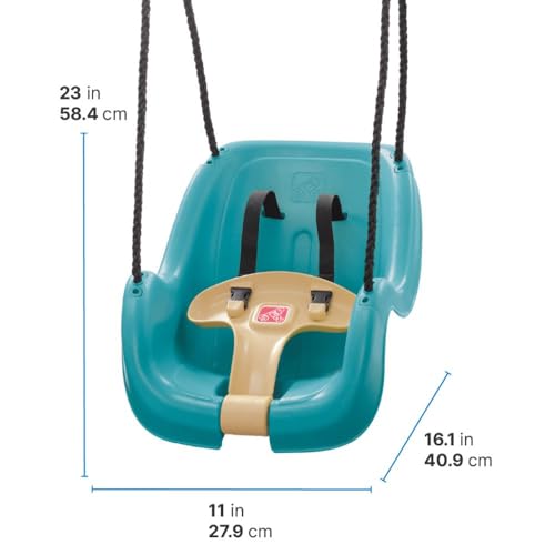 Columpio Infantil Step2 Turquesa Convertible