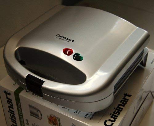 Cuisinart WM-SW2 Sandwichera eléctrica, doble, antiadherente
