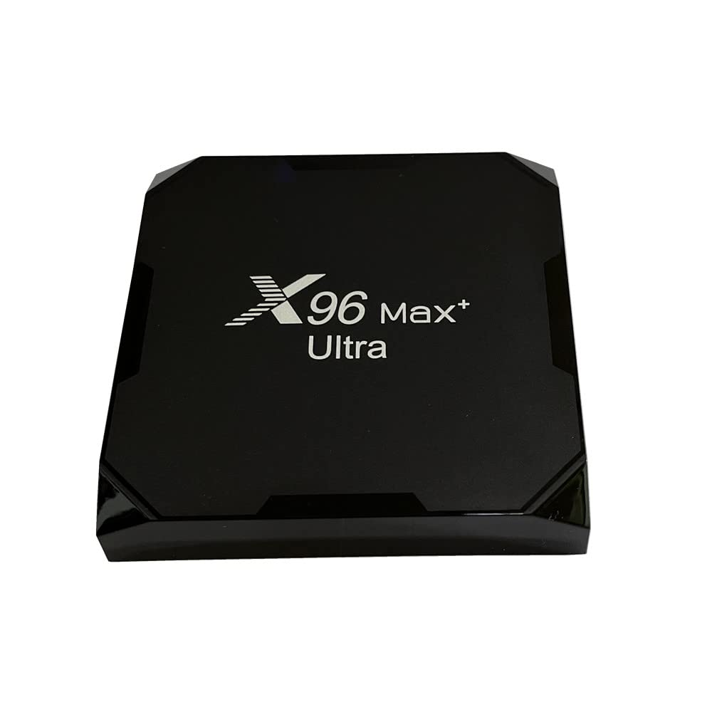 TV Box X96 MAX Plus Ultra Amlogic S905X4 Negro Compatible con AV1 y HDR