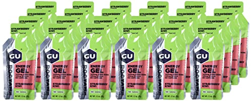 GU Roctane Ultra Endurance, Gel Energetico, Fresa - Kiwi, 24 Piezas