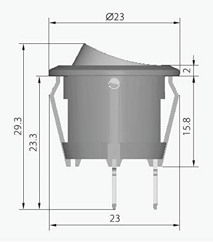 HQRP Interruptor de encendido y apagado compatible con Hoover Windtunnel UH70815 UH70819 UH70821 UH70829 UH70832 UH70839 UH71250 UH71230 UH70817 Wind-Tunnel-2 Aspiradora vertical