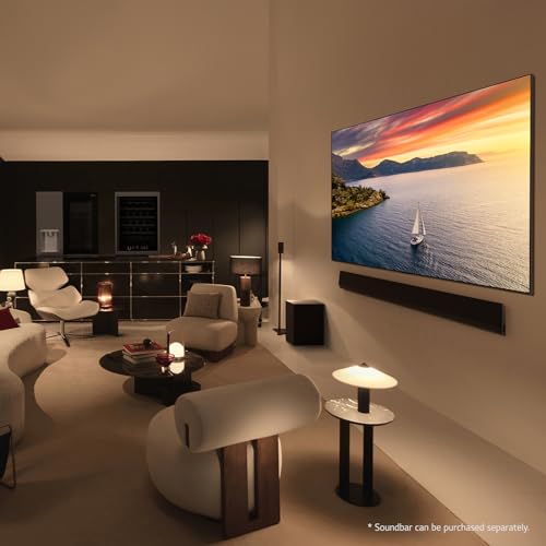 LG 83 Pulgadas Clase OLED EVO Serie G4 Smart TV 4K procesador visualización Plana con Control Remoto mágico Alimentado por IA con Alexa Incorporado (OLED83G4WUA, 2024)