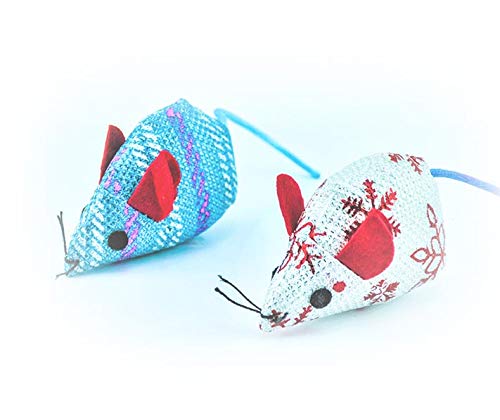 Juguete para Gato PAWFFY Ratón Peluche Sunny (2 Piezas)