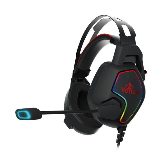 Diadema Gaming YEYIAN Negro Led RGB Vicious 3000