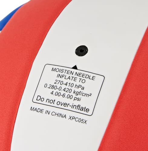 Voleibol Mikasa Rojo Blanco Azul de Clase Competitiva