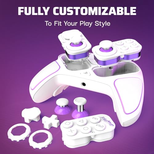 Controlador Inalámbrico Victrix Pro BFG Blanco para PlayStation 5, PS4 y PC