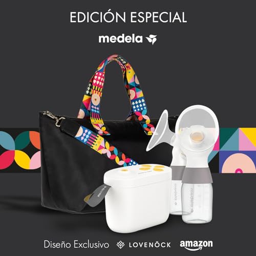Extractor Eléctrico MEDELA Amarillo con Tecnología MaxFlow Juego de 3 Piezas para Baby Boys