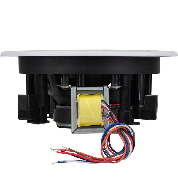 Par de Altavoces de Techo Dayton Audio Blanco 6-1/2 Pulgadas 2 Vías 70V
