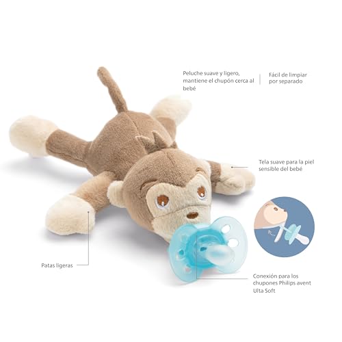 Chupón Ultra Soft Philips Avent Changuito Mixto 0-6 Meses