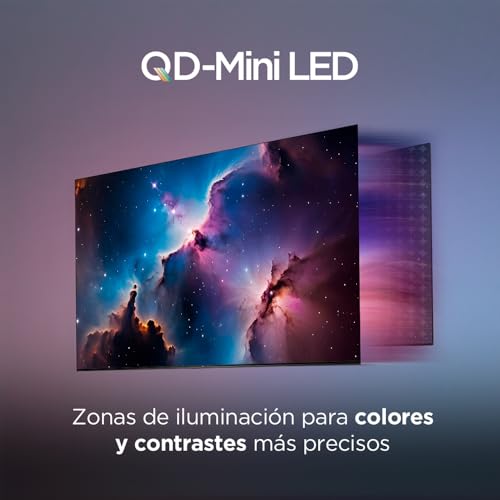 Smart TV TCL 75 Pulgadas QLED MiniLED 4K con Google Assistant y Alexa