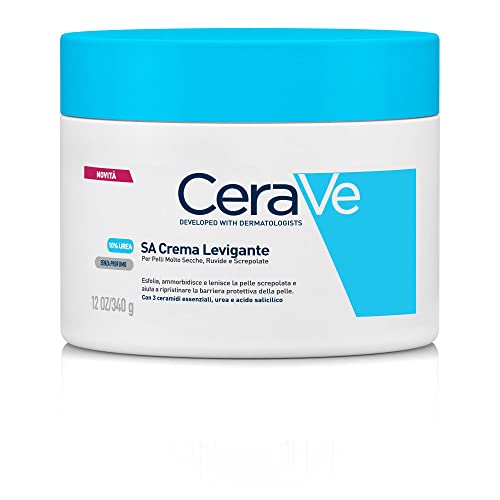 Cerave Hydrating Oil Cleanser Normal to Dry Skin 473 ml + Crema Alisadora Anti-Rugosidades con Fórmula Exfoliante para Piel Seca, Áspera y Rugosa 340gr
