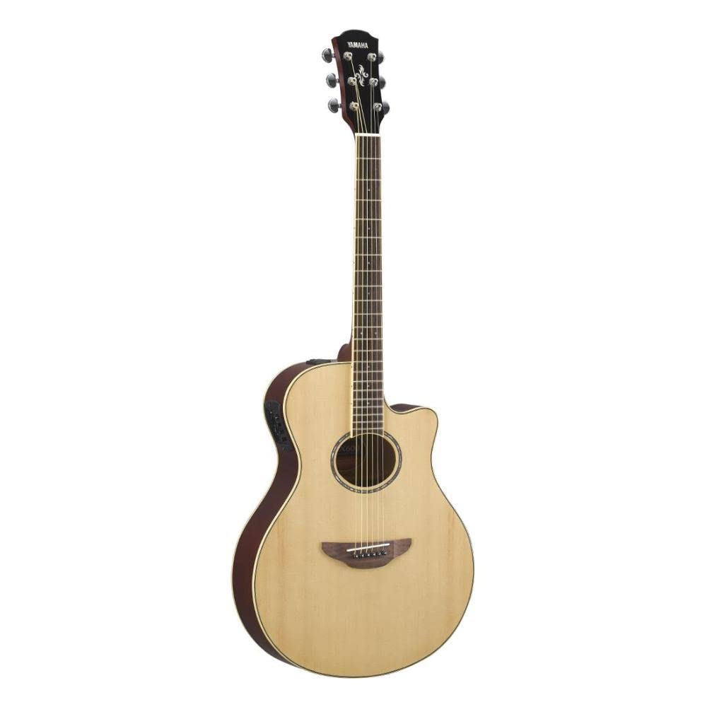 Yamaha APX600NT Cuerpo Delgado Guitarra Acoustic-Electric, Thin Body, color Natural